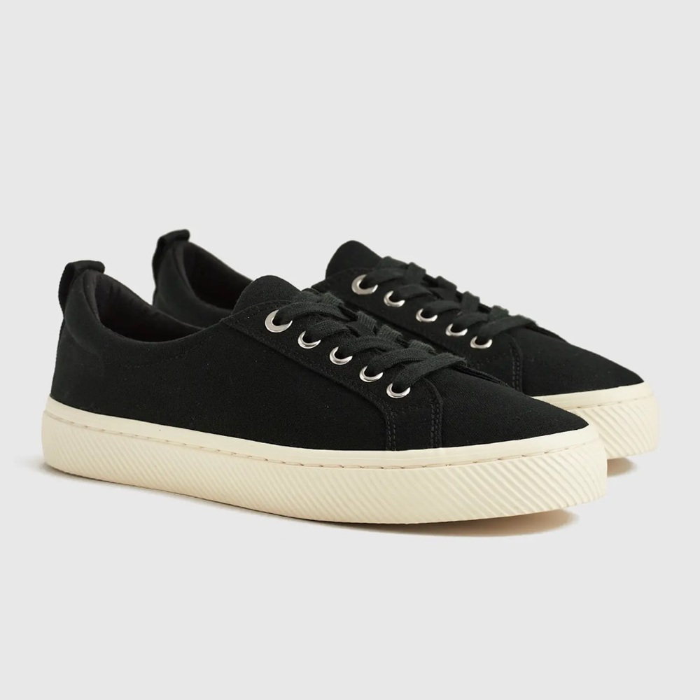 Quince Mens Eco Cotton Canvas Everyday Sneaker